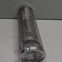 mancola BBQ Net Tube-Rolling Grilling Basket,Rolling Grilling Baskets for Outdoor Grilling,Round Stainless Steel BBQ Grill Mesh, Camping Barbecue Rack for Vegetables, French Fries, Fish