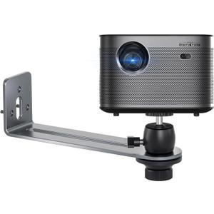 Universal Projector Wall Mount - 360Adjustable Aluminum Alloy Bracket for Home and Office, with 1/4' Screw