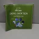 EXPAWLORER Dog Socks for Hot Pavement to Prevent Licking Paws, Anti Slip Doggie Booties Grippy Shoes for Hardwood Floors, Boots & Paw Protectors for Small Medium Large Senior Dogs Pink Blue, M