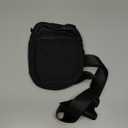 Mini Sling Bag Crossbody Fanny Pack Men & Women - Switchable Strap, RFID Blocking, Water-Repellent, Hidden Pocket (Black)