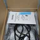 Aeitto Ice Makers Countertop, 9 Ice Cubes Release in 6 Mins, 26Lbs/24H, 2 Sizes of Bullet Ice Machine,Self-Cleaning Portable Ice Maker with Ice Scoop and Basket for Home Kitchen Office Bar RV, Black