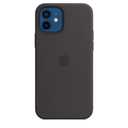 Apple iPhone 12 and iPhone 12 Pro Silicone Case with Magsafe - Black