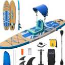 11’6”×35" Widened Inflatable Paddle Board, Ultra Stable Big Size Stand Up Paddle Board with SUP Accessories