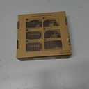 NDakter Bike Lock, 5 Digit Combination Heavy Duty Anti Theft Bicycle Chain Lock, 2.62/3.2/4.27/5/6Ft Long, High Security Resettable, Suitable for Bike, Scooter, Door, Gate, Fence-4/6mm Thick (Black)