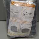 AC Covers for Inside to Protect AC and Winter Insulation, 3 Layers Insulation Air Conditioner Covers for Window Units with Aluminum Foil and 2mm Foam, 25" W x 17" H x 3.5" D - Grey (Gray)