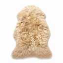 Genuine Sheepskin Rug – 40" x 25" Luxury Long Wool Fur Area Rug, Soft Fluffy Accent Carpet for Living Room, Bedroom, and Chair Throw