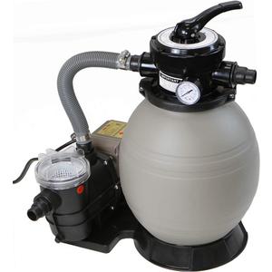 XtremepowerUS 13" Sand Filter with 3/4HP Pool Pump Digital Programmer Timer 2,640 GPH for Above Ground Swimming Pool Pump Set Up To 10,000 Gallons