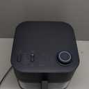 Chefman Crispinator Air Fryer 6-in-1 with 8 Qt capacity, 450F Max Temp with TurboFry Pro Technology for Fast and Even Results, Viewing Window, Nonstick Ceramic Basket (Midnight)