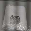 1 Pack Fabric Snap-in Shower Curtain Liner Replacement,Compatible with No Hook Shower Curtain with Snap in Liner, Removable & Water-Repellent,Machine Washable,70x54,White