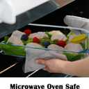 Small Glass Baking Dish for Oven, 1.6L Casserole Dishes for Oven, 11.6x6.9 Glass Baking Pan