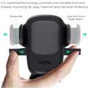 iOttie Easy One Touch Signature Dashboard & Windshield Universal Car Mount Phone Holder Desk Stand with Suction Cup Base and Telescopic Arm for iPhone, Samsung, Google, More Smartphones