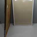 DAHAPYBOO Cork Board with Linen White,Bulletin Board 30"x20" Hanging Corkboards for Office Home School Message Board or Vision Board Decoration.