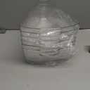 URALFA Lazy Susan Organizer Bins, Corner Cabinet Clear Turntable Organizer, Plastic Corner Kitchen Storage Bins for 26"- 28" Diameter Corner Cabinet Lazy Susan, 1/8 Wedge-BPA Free, 6 Pack