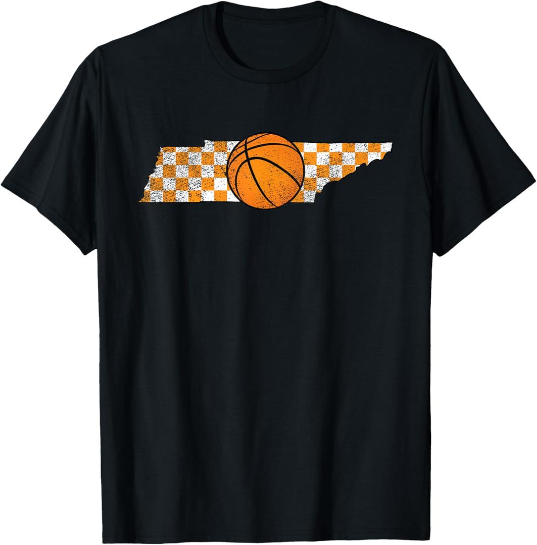 Volunteer State of Tennessee Basketball T-Shirt M