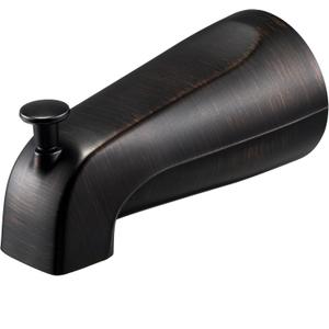 Slip on Tub Spout with Diverter, Compatible with American Standard 8888026.002 Tub Spout, Bathroom Bathtub Faucet, Fits 1/2" Copper Water Tube(5/8" Diameter) (1, Oil Rubbed Bronze)