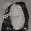 VRZ Pixie Cut Wigs for Black Women Brazilian Curly Pixie Cut Wig Human Hair Glueless Short Layered Wigs With Bangs Natural Black Color No Glue Human Hair Wig for Daily Use (C08#BH Color)