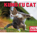 2026 Funny Cat Wall Calendar – 12 Monthly Cute Illustrations, A4 Size Home Office Decoration & Pet Lover Gift