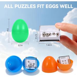 Mytothfy 24 Pack Brain Teaser Puzzle Cubes - Mini Maze Toys for Kids, Unique Party Favors, Treasure Box Classroom Rewards, Bulk Small Toys for Boys & Girls