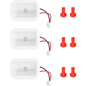 W10695459 W10843353 W11205083 Refrigerator Light Bulb Replacement for Whirlpool Kenmore Maytag Refrigerator Led Light Freezer Board Module Replaces 10660728 W10279030 W11126053 (3Packs)