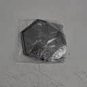 Jetec 2 Pcs Earring Wall Holder Wall Mounted Earring Organizer Hanging Jewelry Stand Decorative Diamond Grid Shape Display Rack with Hooks for Earrings Necklace Bracelet(Black)