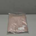 Paintcolors Women's Casual Short Sleeve Button Down Shirts Cotton Blouses V Neck Casual Tunics Solid Color Tops with Pockets (S, Pink)