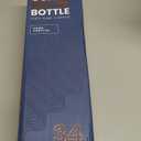 100% Copper Water Bottle - 34 oz Extra Large - Hammered Finish Pure Copper Water Bottle for Drinking - Handcrafted Ayurvedic Leak-Proof Vessel for Healthy Hydration - Premium Ocean Blue Gift Box