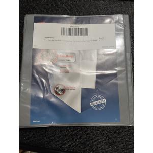 Avery Heavy-Duty View 3 Ring Binder, 1 Inch One Touch Slant Rings, 250-Sheet Capacity, DuraHinge, 1.4 Inch Wide Spine, Customizable Clear Cover and Spine, 1 Dark Gray Binder (79865)
