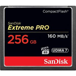 SanDisk 256GB Extreme PRO CompactFlash Memory Card UDMA 7 Speed Up To 160MB/s- SDCFXPS-256G-X46