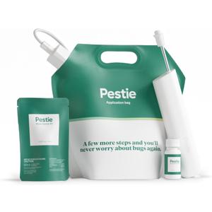 Pestie Home Barrier Pest Control Kit, Expert Pest Control for Your Home, Fast-Acting, Long-Lasting Pesticide, Professional Spray Protects Against Common Pests (Green)