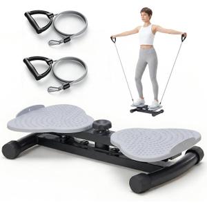 DUMOS Waist Twister Machine Exercise, Ab Twister Board, 300 lbs Capacity, Noiseless Fitness Tool for Core & Belly Fat Workout, Anti-Slip Home Gym Equipment