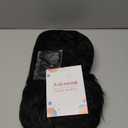 80s Costumes for Men and Women 80s Rock Long Black Mullet Wig Halloween Costume Mens Wigs Long Curly Party Funny Wig