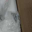 CLAIRDAI 20" Modern Crystal Chandelier, Flower Led Chandelier with K9 Crystal Acrylic, Cool White 6500K, 20" x 20" x 3.1" for Living Room