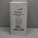 16 oz Coffee Cups with Lids 50 Pack, Disposable Coffee Cups with Lids, Insulated To Go Paper Coffee Cup for Hot Cold Drinks (Brown)