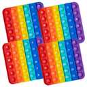 Push & Pop Bubble Fidget Sensory Toy 4 Pack