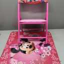 Minnie Mouse Table & Chair Set for Toddlers 24-48M, Includes 1 Table & 1 Chair Table: 20"L x 20"W x 16.4"H, Chair: 12"L x 11.6"W x 17"H - Weight Limit: 70 lbs