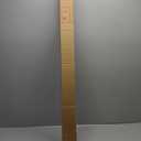 Exclusive Home Curtains Ogee 1" Curtain Rod and Coordinating Finial Set, Matte Bronze, Adjustable 36"-72"