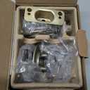 Falcon Grade 2 Double Turn Deadbolt from the D200 Collection D251626 Satin Chrom