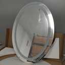 SMIROR Oval LED Bathroom Mirror 20x 28, Lighted Vanity Mirror for Wall, Anti-Fog, Shatter-Proof, Dimmable, Memory, 3 Colors (Front Lights + Backlit)