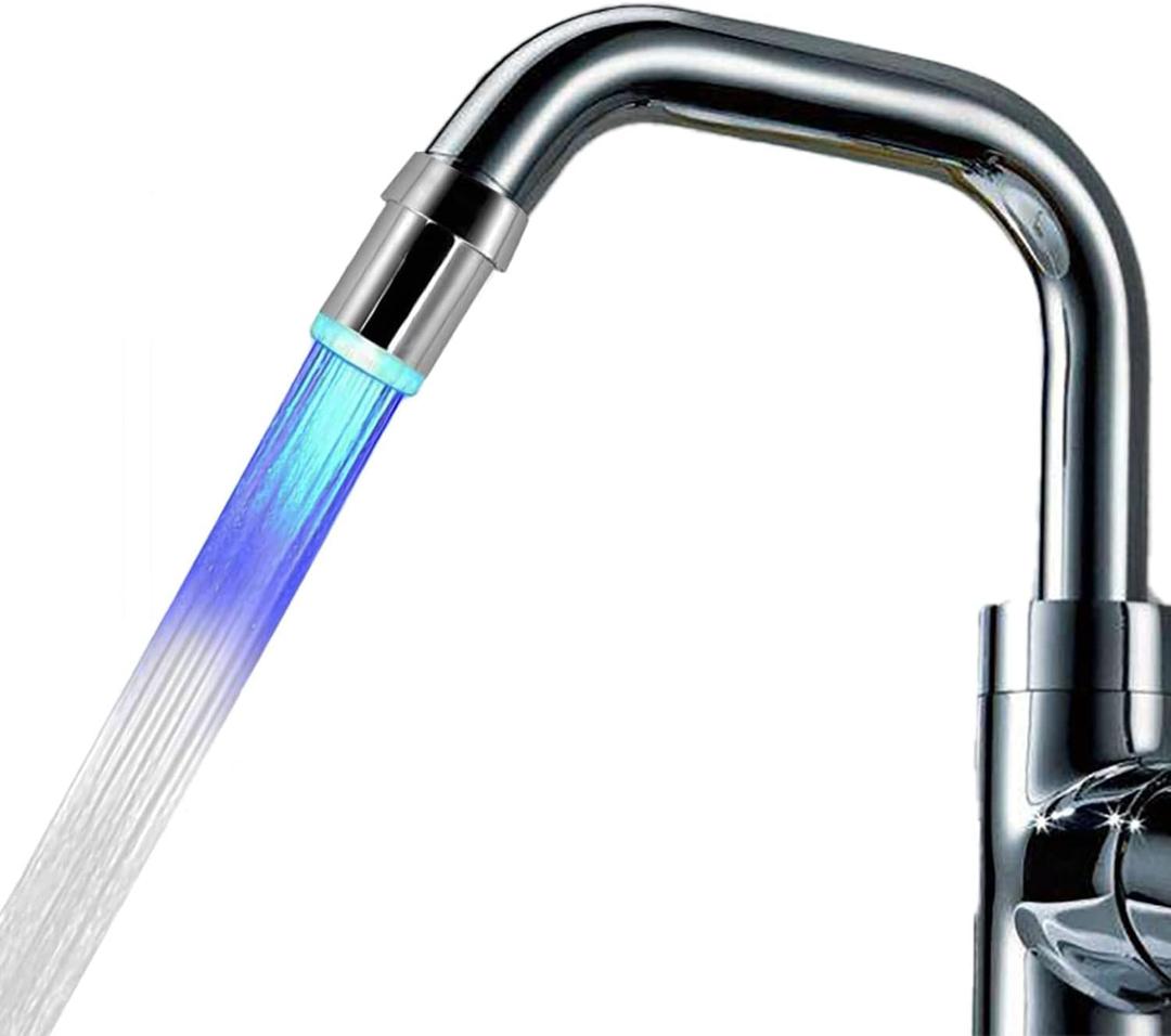 LED Water Faucet Light - Blue Color, Kitchen & Bathroom Tap