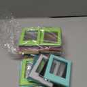 12Pack Magnetic Picture Frame, Mini Picture Magnets 2.5x3.5 inches Picture Frame for Refrigerator, Small Size Magnetic Photo Frames, Magnetic Photo Frames for Refrigerator, School, Office(Photo Size-3.3 x2.1 inches)