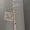 BAOLITVINE Birch Tree with Lights 4FT 200 Fairy Lights, Lighted Trees for Home Fireplace Room Party Thanksgiving Christmas Decoration Inside Outdoor (3Ft 11In)