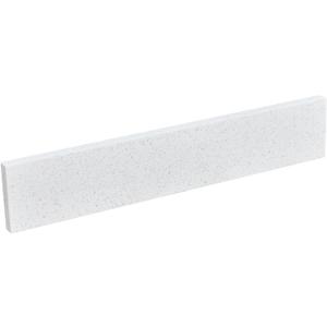 21 in. W x 4 in. H Quartz Stone Sidesplash for Bathroom Vanity Sink Top in White