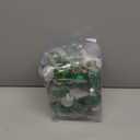 Christmas Ball Ornaments Set, 34PCS Clear Plastic Shatterproof Christmas Ornaments for Xmas Tree Hanging Decorations, for Indoor Home Thanksgiving Party Decor - Green/White.