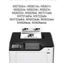 58D1H00 High Yield Toner Cartridge Compatibe for MS725, MS821, MS822, MS823, MS824, MS825, MS826, MX721, MX722, MX725, MX822, MX824, MX826 Printer [15,000 Pages]