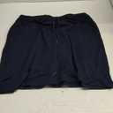 Zando Tennis Skirts for Women with Pockets Athletic Knee Length Golf Casual Skorts Shorts Sports Drawstring Waist Skirt (X-Large, Navy)