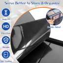 360 Pockets Toploader Binder, Trading Card Binder Storage,9 Pockets with Double-Sided Sleeves Fit for Baseball Cards MTC, TCG, Game Cards, Sports Card
