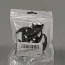 Hicarer 10 Pcs Halloween Gothic Nail Claw Ring Metal Punk Fake Nails Set Costume Full Finger Rings for Men Women Party Favor Cosplay Supplies, 3 Sizes