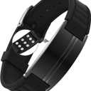 Feraco Ultra Strength Magnetic Bracelets for Men Women, Silicone Sports Wristband for Balance & Energy with Powerful Magnets, Waterproof & Adjustable Health Bracelet