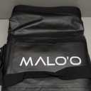 Maloo Waterproof Dry Duffel, Heavy-Duty Roll Top Waterproof Gear Bag with Shoulder Strap & Molle Loops, Marine Duffel for Kayaking, Boating, Camping, Beach & Travel, Black, 100L