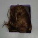 Wig 18 Inch Medium Length Wigs for Women Middle Part Synthetic Hair Wavy Wig with Upgraded Strands,Natural Hair Wigs for Daily Party/Halloween Use 18Inch,Light Tan Brown